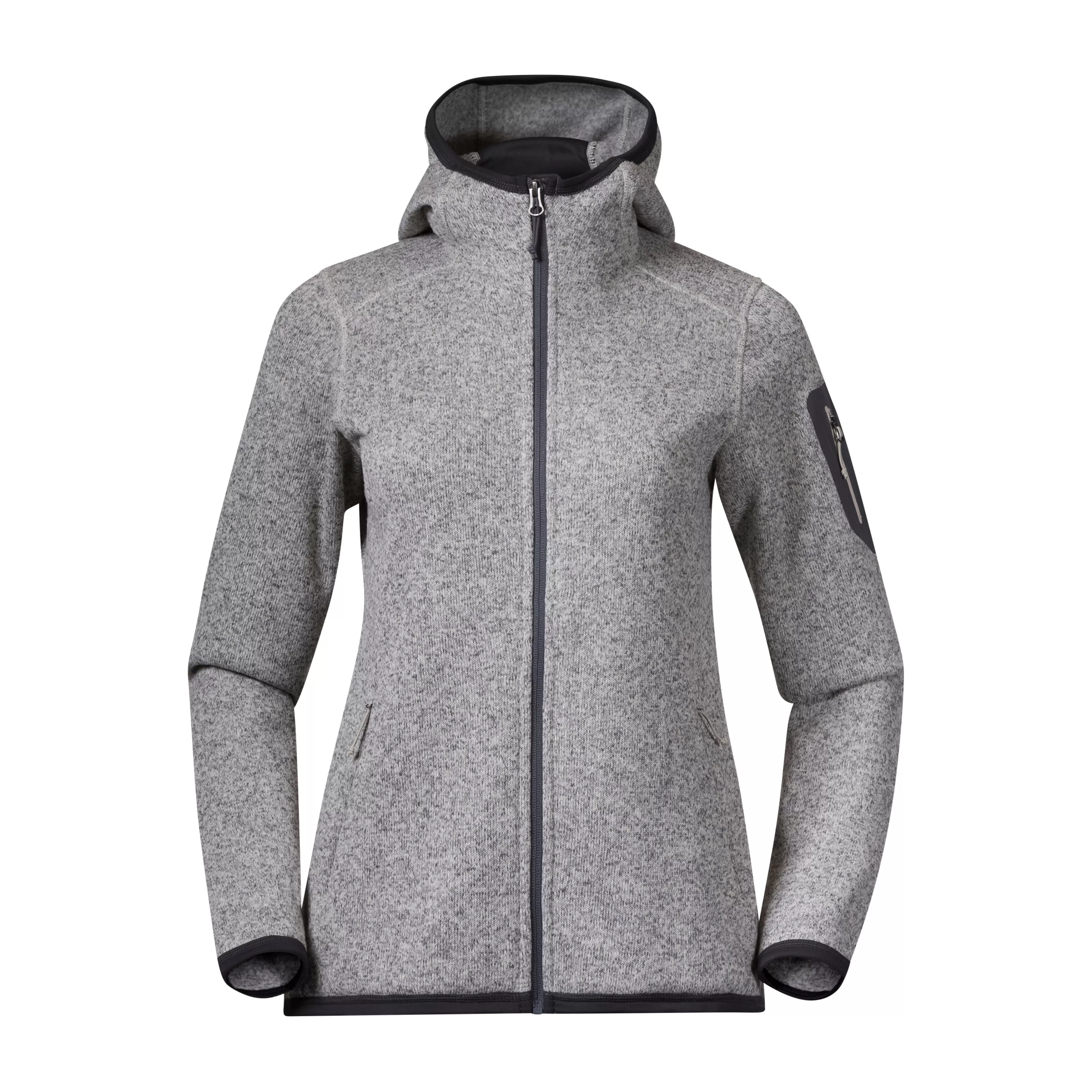 Bergans Kamphaug Knitted W Hoodie - ^Women Fleece