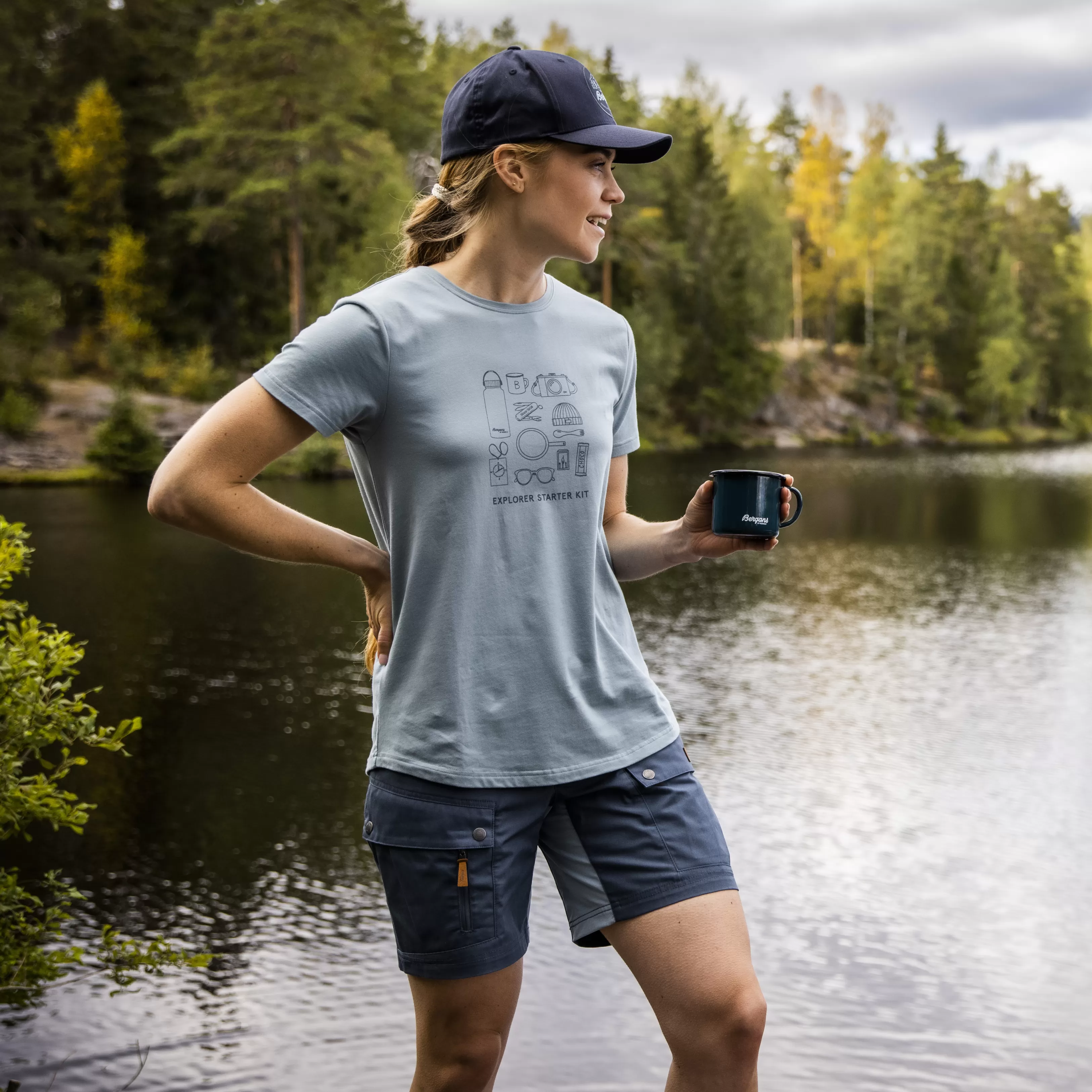 Bergans Nordmarka Favor Outdoor Shorts Women - ^Women Shorts